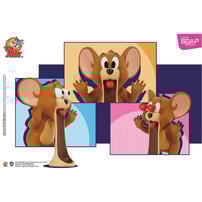 Tom & Jerry Jerry  CA241 湯姆貓與傑利鼠 傑利鼠 驚呆版