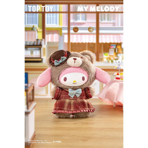 Sanrio British Afternoon Tea Series Vinyl Plush - Assorted