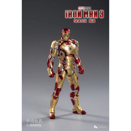 ZD Toys	MARVEL IRON MAN 中動 鋼鐵人 Mark 42 7吋可動人偶