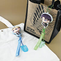 Attack on Titan Plush Pendant-Levi
