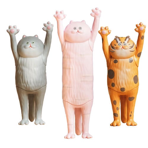 LUYAODESIGN路遙圓創	貓的抱抱公仔盲盒- 隨機發貨