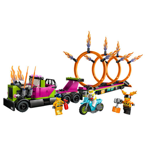 Lego樂高 60357 特技卡車和火圈挑戰組