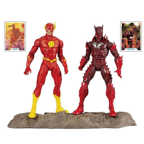 McFarlane DC Red Grim Reaper & NightFlash Flash 2 Entered Into The Group