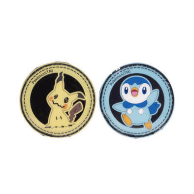 Pokemon寶可夢徽章2入1組-謎擬Q、波加曼
