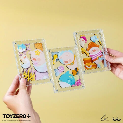 Lulu The Piggy罐頭豬 與海洋好朋友系列美好時光拼圖盲盒- 隨機發貨