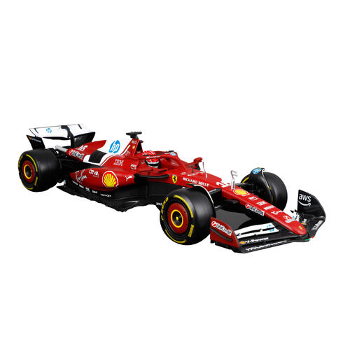 Bburago 比美高1:18 F1系列-1:18 法拉利 SF-25 (#44 路易斯&middot;漢米爾頓) - 啞紅
