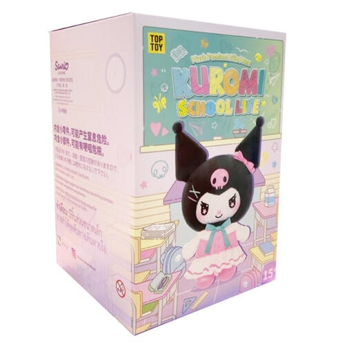 TOPTOY酷洛米校園系列搪膠毛絨盲盒-隨機發貨