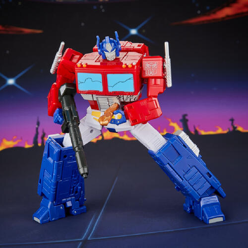Transformers Studio Series MTMTE Collection The Transformers: The Movie Leader Class Optimus Prime Action Figure