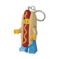 Lego Led Key Chain Hotdog Guy