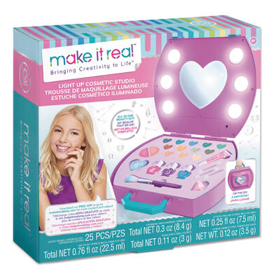 Make it real美麗夢工坊-閃亮手提化妝台
