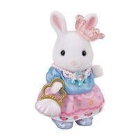 Sylvanian Families森林家族 時尚白兔馬車更衣室組