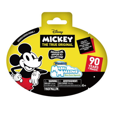Disney迪士尼 米奇90周年-軟軟棉花糖公仔 - 隨機發貨