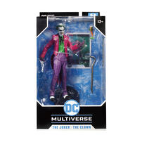 DC MULTIVERSE 麥法蘭 7吋 蝙蝠俠 三個小丑 - 小丑(The Clown) 可動公仔