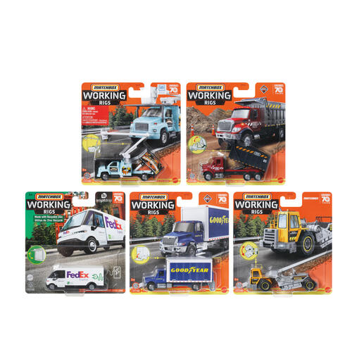 MatchBox  Real Working Rigs -Assorted