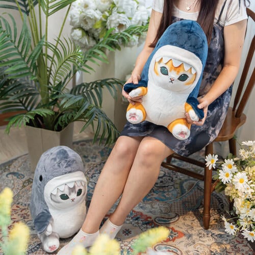 Mofusand 貓福珊迪-鯊魚裝16吋綜合- 隨機發貨