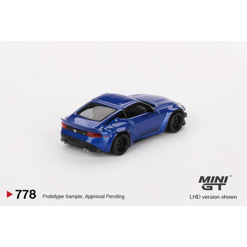 MINIGT	Nissan Z Pandem Seiran Blue 合金車778