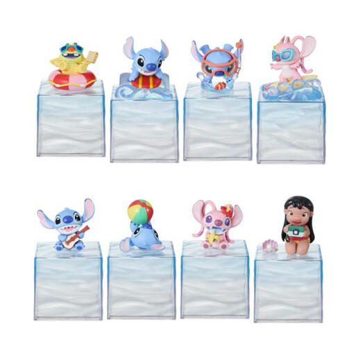 Miniso&nbsp;	迪士尼史迪奇夏日派對系列手辦盲盒- 隨機發貨