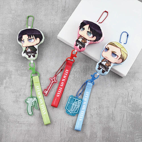Attack on Titan Plush Pendant-Levi