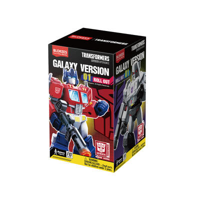 Transformers 變形金剛- 可動積木公仔群星版第一彈- 隨機發貨