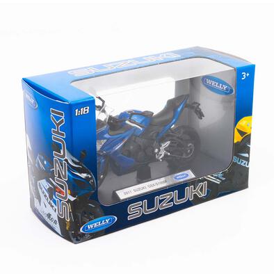 Welly 1:18 Suzuki GSX-S1000F 靜態金屬玩具/比例合金車