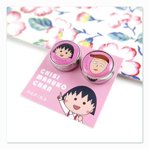 Chibi Maruko 櫻桃小丸子 口罩香氛釦-粉