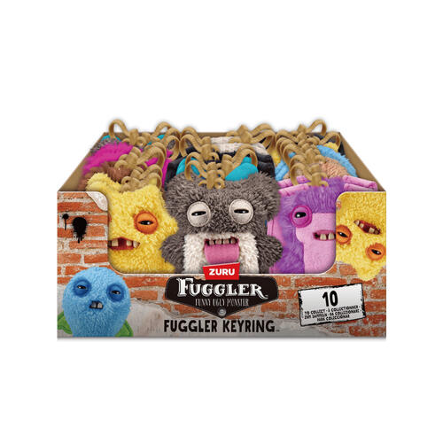 FUGGLER-KEY RINGS 5"-SERIES 5-PLUSH-HANG TAG