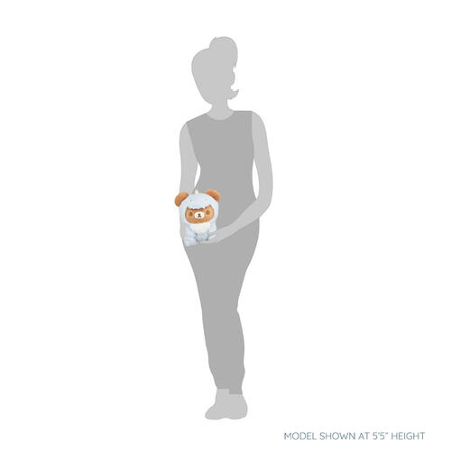 Rilakkuma San-X Original Chairokoguma Blue Dinosaur Plush