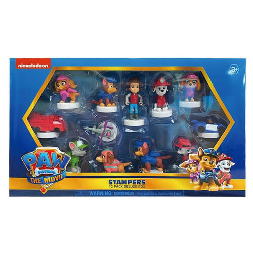 Paw Patrol The Movie stampers 12 pack deluxe box (S1)