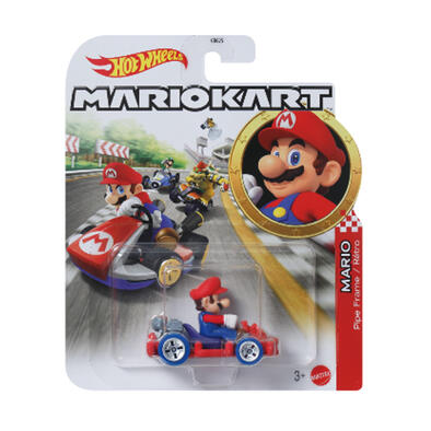 Hot Wheels風火輪Mario Kart 合金車系列- 隨機發貨