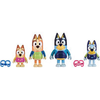 BLUEY BEACH S9 FIGURE 4PK BEACH