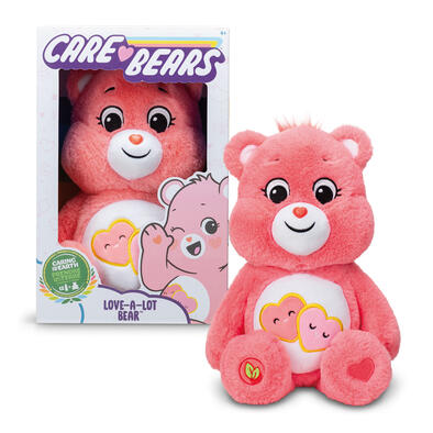 CARE BEAR LOVE A LOT BEAR 14" ECO