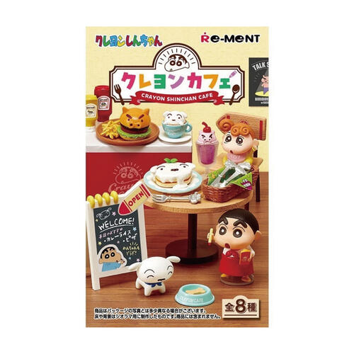 Re-ment Shin-chan Cafe- Assorted
