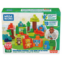 Mega Bloks美高積木First Builders系列可愛動物森林組
