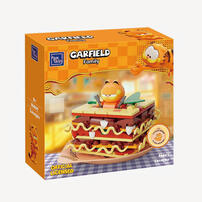 Pantasy拼奇 Garfield加菲貓起司千層麵 收藏積木(86807)