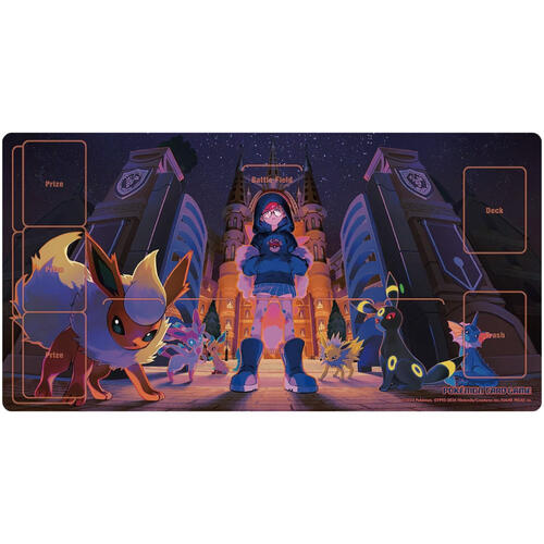 Pokemon Playmat Cassiopeia & Eevee