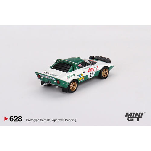 MINIGT	Lancia Stratos HF 1975 Rally Sanremo Winner #11 合金車628