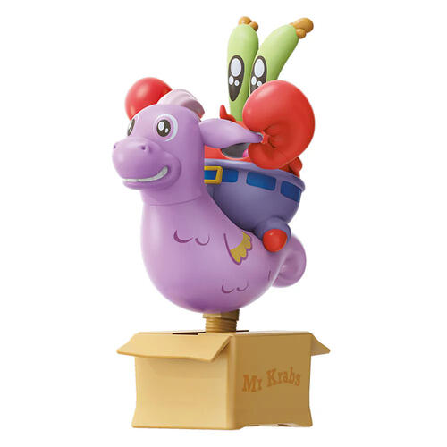 Spongebob海綿寶寶 -搖搖馬可動公仔-隨機發貨