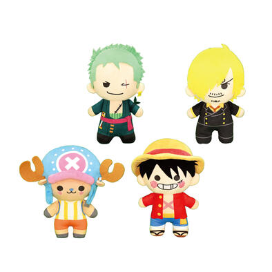 One Piece  12"航海王Q版整身長玩偶- 隨機發貨