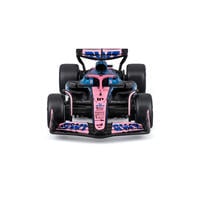 Bburago比美高1:43 F1系列-1:43 阿爾派 A525（無頭盔，紙盒版）（2025 摩納哥大獎賽）（#10 皮埃爾&middot;加斯利）- 金屬藍/啞光黑/粉紅
