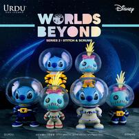 Urdu迪士尼史迪奇Worlds Beyond系列太空人史迪奇小金盲盒 - 隨機發貨