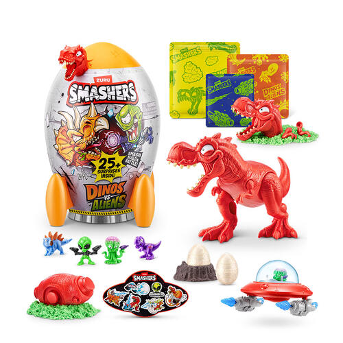 Smashers爆裂小子 恐龍大戰外星人火箭 - 隨機發貨
