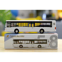 Tiny TW58 Diecast HS8J Taiwan Bus White