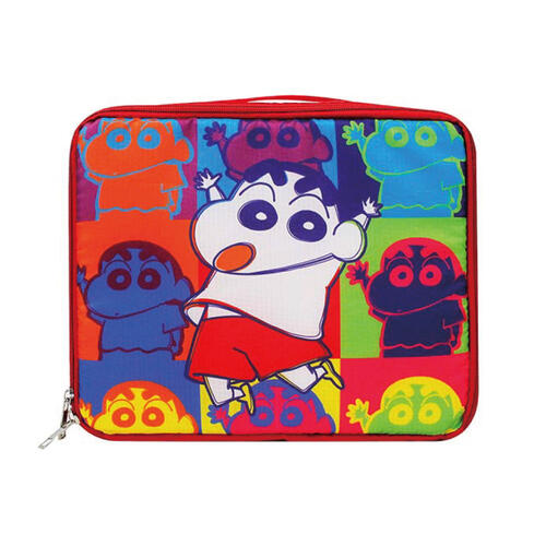 shinchan clothing storage bag-red