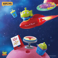 52TOYS/Disney Toy Story Three-Eyed Monster&rsquo;s Pizza Planet @8 69- Assorted