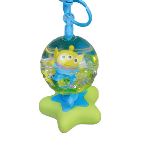 miniso 迪士尼皮克斯三眼怪地球儀吊飾-隨機發貨