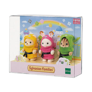 Sylvanian Families森林家族	三色忍者寶寶組