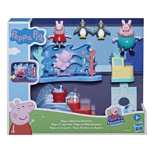 Peppa Pig粉紅豬小妹的探險佩佩豬的日常生活遊戲組混合系列