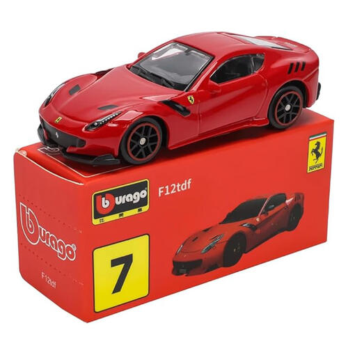 Bburago比美高 1:64精品車 法拉利F12tbf - 紅 18-56015