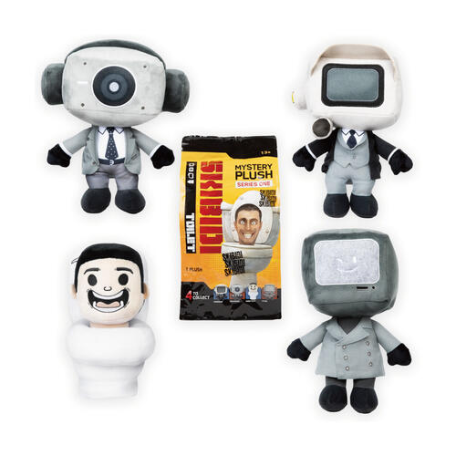 Skibidi Toilet  Series 1 | Skibidi Toilet 11" Mystery Plush - Assorted