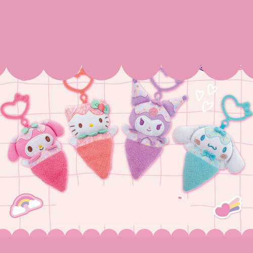 SanrioHKT-Plush Clip (Clip-On Plush Assortment)